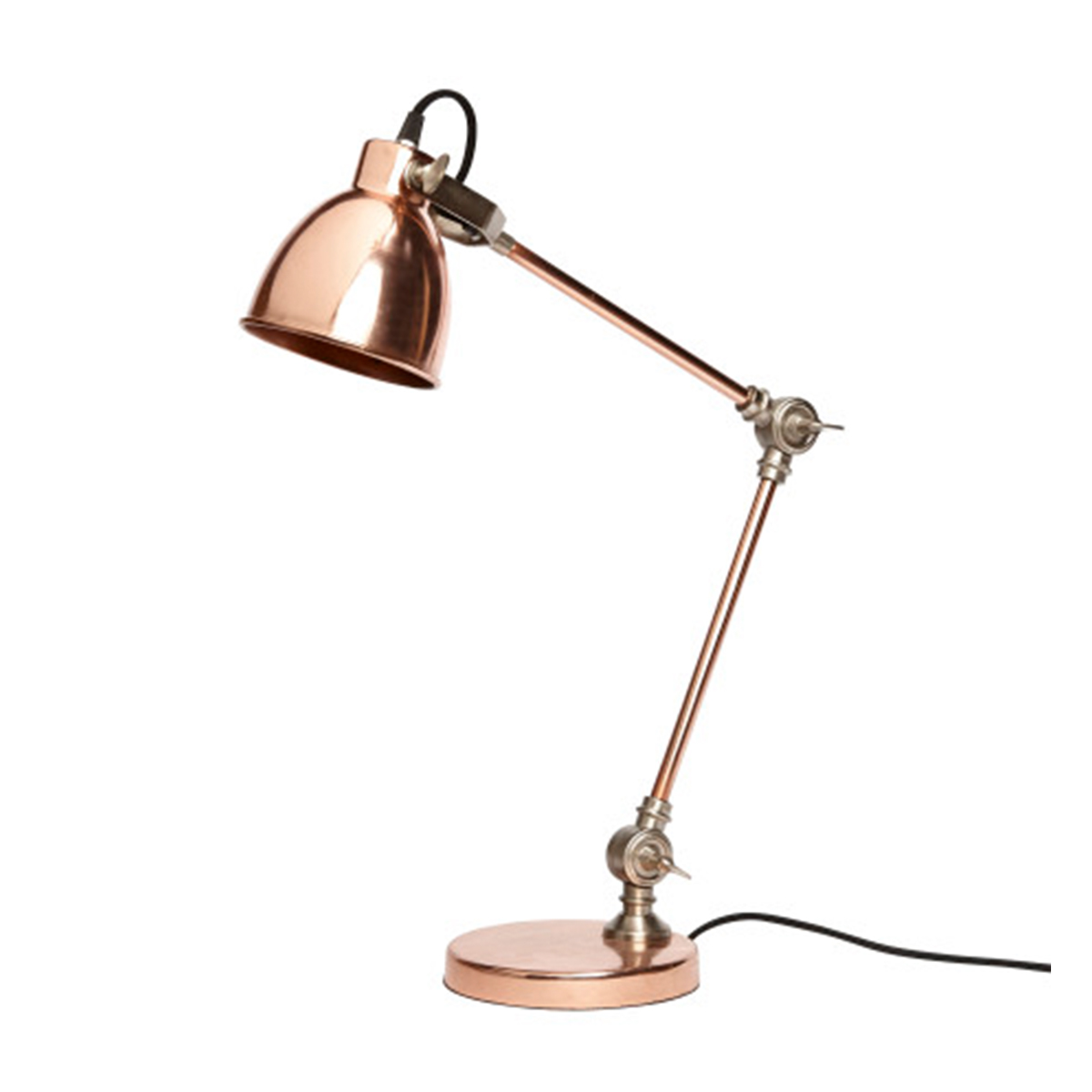 Hubsch Tall Copper Lamp